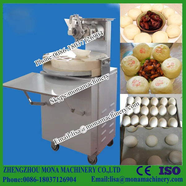 Trade assurance Automatic SS 30-150gr dough ball cutting machine Factory manufacture bread dough divider rounder