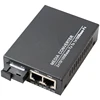 CE/FCC/RoHS Certificate 10/100M Fiber media converter rj45 SC 20KM poe media connector