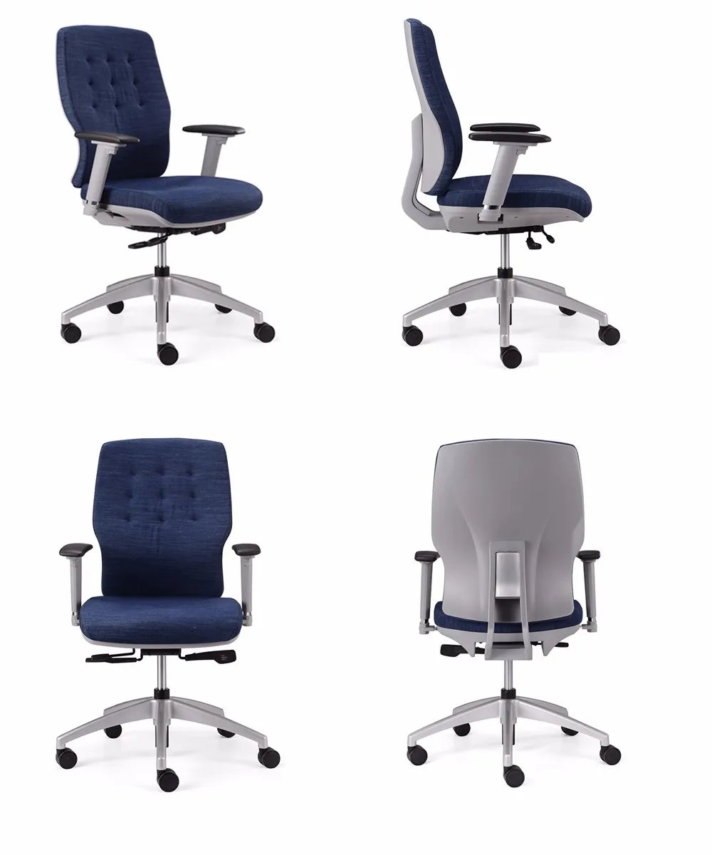 Screw Lift Office Chair Highgrade Pu Molder Foam Adjustable Back Gas