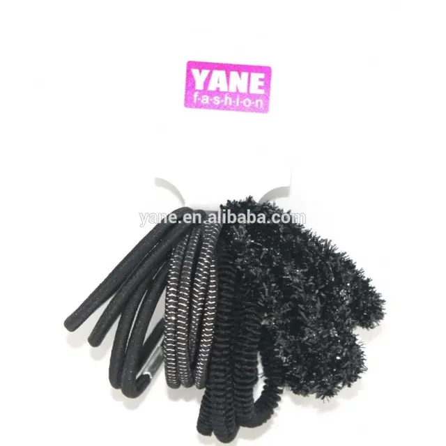 fancy hair bows black ponytail holders with bow black elastic