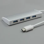 Aluminum alloy high speed 10Gbs type C charge hub for PC