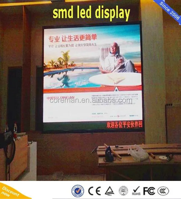 advertising scrolling lightweight hd full color p4 p5 p6 stage led video display / Big Screen P10 Led Portable Led Display