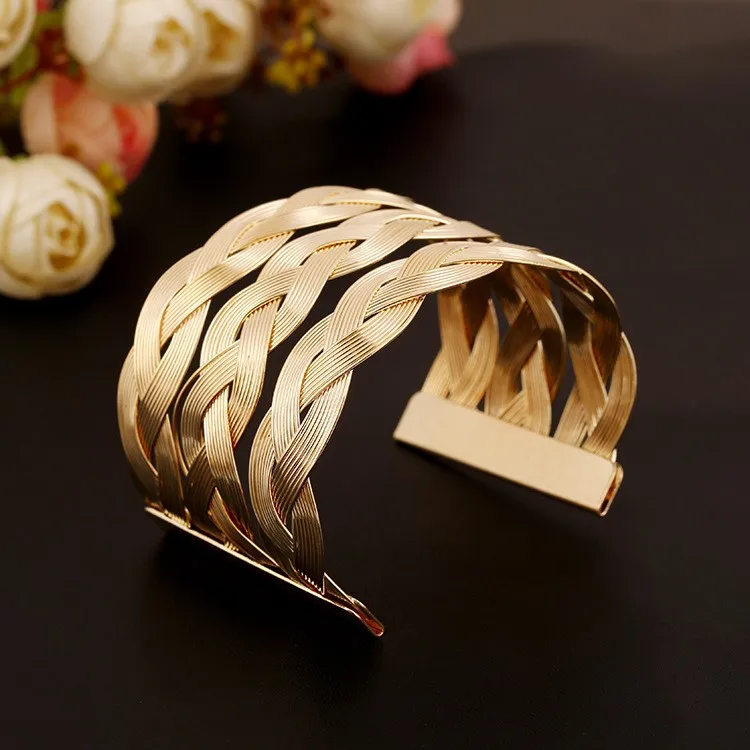 New Fashion Big Wide Punk Cuff Creative Charm Adjustable Gold Silver Color Bangle Bracelet Jewelry for Women, Silver ,gold
New Fashion Big Wide Punk Cuff Creative Charm Adjustable Gold Silver Color Bangle Bracelet Jewelry for Women, Silver ,gold