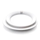 European melamine white cheap dinner cellulose acetate plate