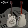 5 different finish Aiersi brand cutway bell brass blues slide tricone resonator guitar for sale