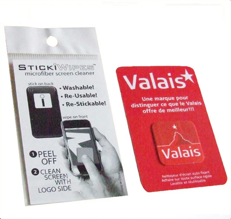 Personalizado de baixo custo reutiliz&aacute;veis microfibra limpador de tela adesiva para o iphone 6 s - ANKUX Tech Co., Ltd