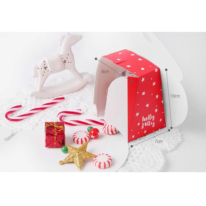 cartoon gift paper packing box for christmas birthday party cake