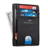 Card Holder Slim Minimalist Front Pocket Rfid Blocking Leather Wallets For Men Women