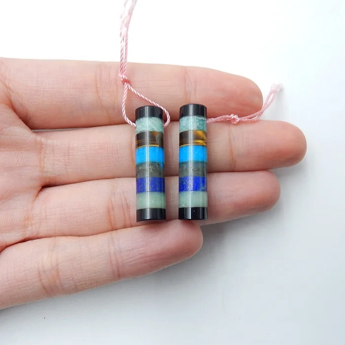Natural Crystal Earring Pendant Making Multicolored Beads Superior Workmanship 28x7x7mm 5.7g, Natural opal
Natural Crystal Earring Pendant Making Multicolored Beads Superior Workmanship 28x7x7mm 5.7g, Natural opal
