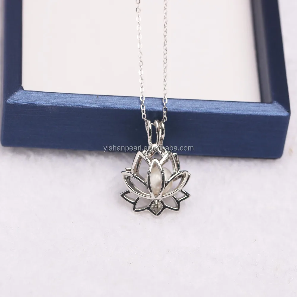 Popular Style Lotus Shape Pearl Pendant 925 Sterling Pendant Cage Pearl Necklace Best Gifts, You can choose the color you like
Popular Style Lotus Shape Pearl Pendant 925 Sterling Pendant Cage Pearl Necklace Best Gifts, You can choose the color you like