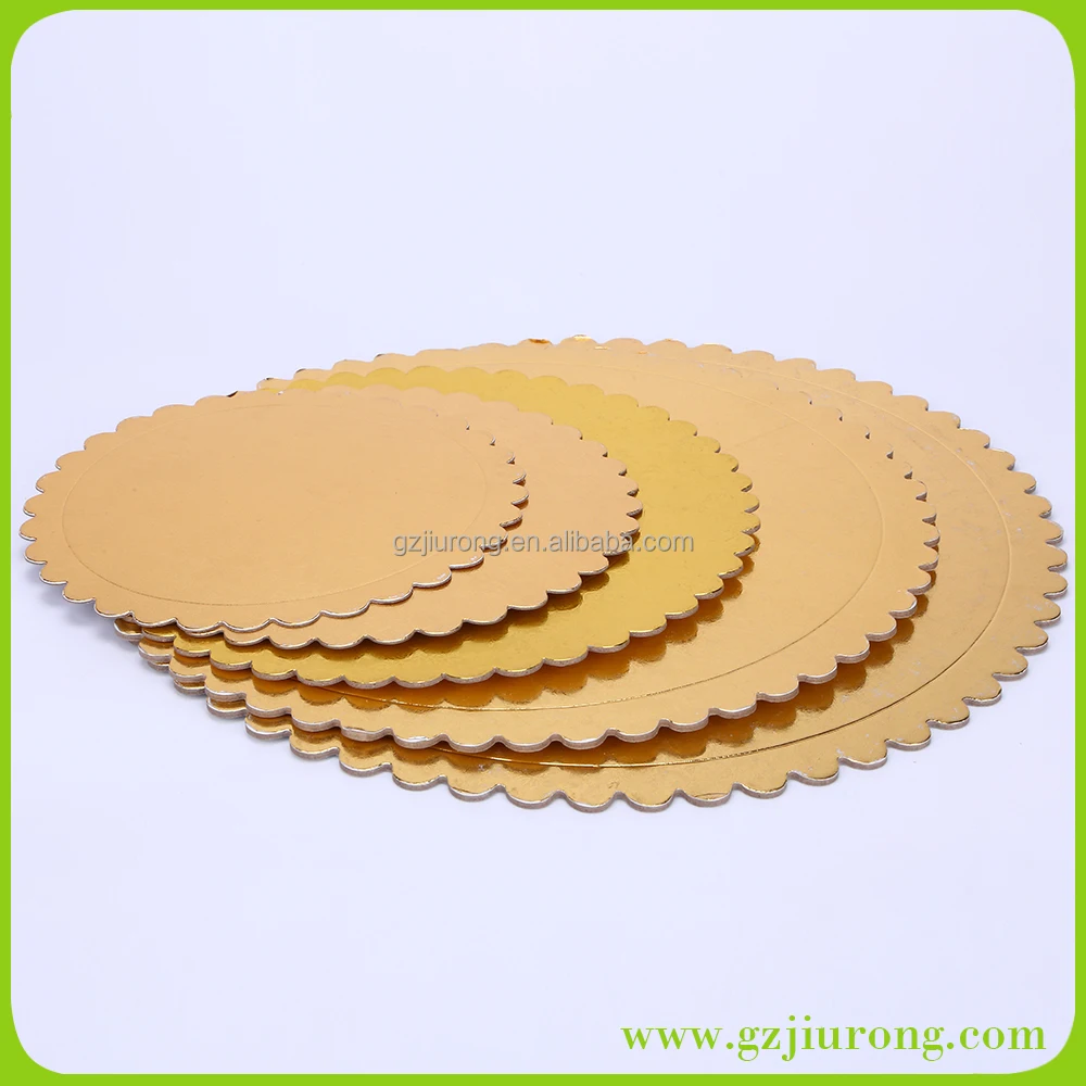 scalloped cake drum
