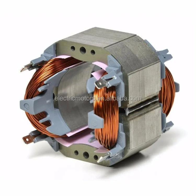 Custom Stator Accessories with Lamination Rubber Coil Magnet Magneto Core Winding Copper Wire For Fan Motor Brushless Alternator
