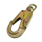 Safety Steel Hook Hooks Snap Safety Hook 22MM 23KN Trigger Swivel Eye Bolt Safety Forged Steel Galvanized Snap Hook