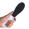 Best Offer Foot Care Tools Disposable White Hard Skin Callus Remover Sandpaper Plastic Foot Pedicure File with Plastic Handle