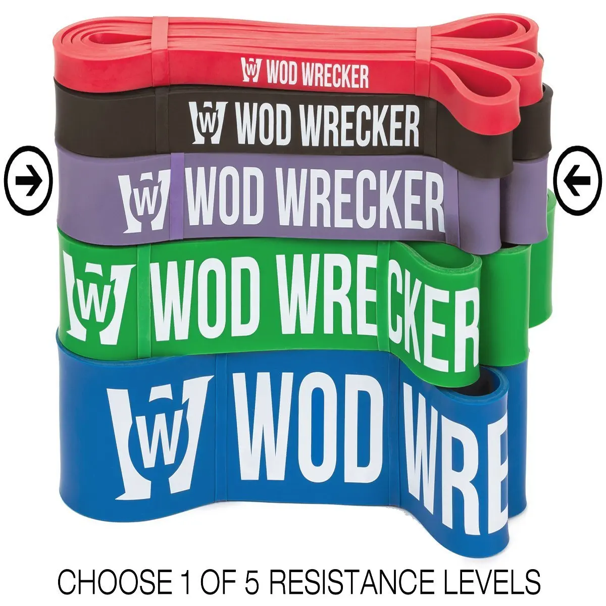 wod wrecker assisted pull-up resistance band free standing pull