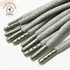 High Quality Customized Gray Colorful Shoe Laces Metal Strings Tips For Sale