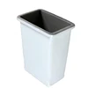 High quality plastic thermoformed plastic transparent waste bin
