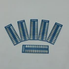 Teeth Shade 24 Colors Teeth Whitening Paper Teeth Shade Guide