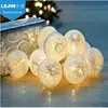 Easter Day led cotton ball string lights image for decoration