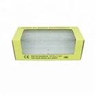 Custom paper hot stamping logo drawer packaging box online shopping pure color printing watch box