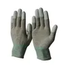 Custom Accept White ESD Anti-skid Anti-static PU Multi Work Gloves