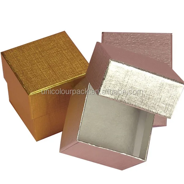 elegant design custom made earrings/ring/necklace gift box