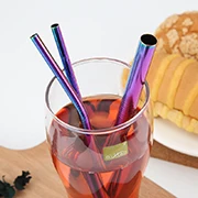 2019 Best seller Stainless Steel Drinking Straws Food Grade Portable Collapsible Reusable Straw