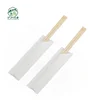 white paper wrapping cheap disposable wood dining bamboo chopsticks