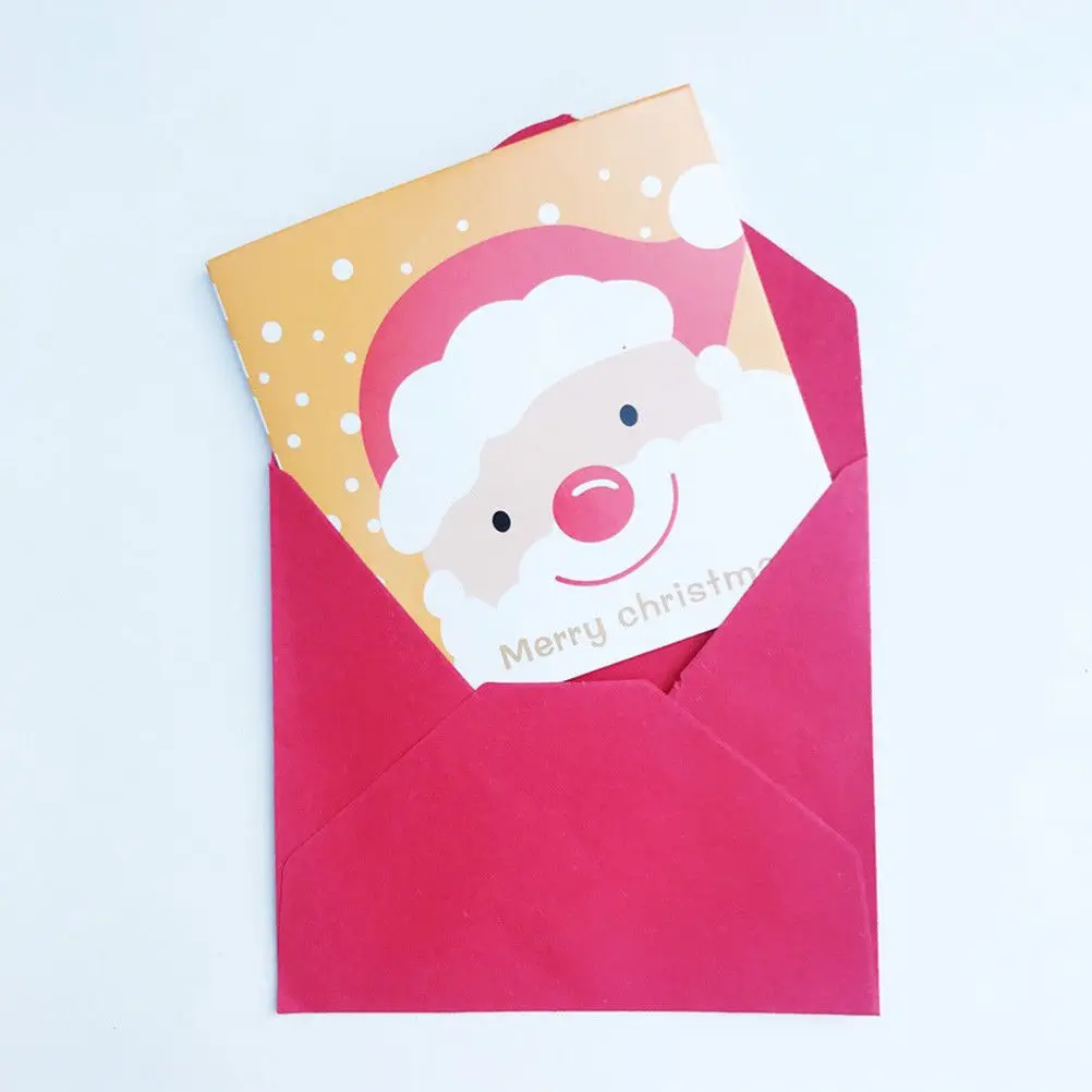 festival universial mini christmas cards, merry christmas