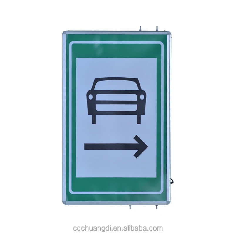 Высокое светодио дный качество низкая цена шоссе знак безопасности дорожного движения туннель светодиодный Электрический знак трафика предупреждение знак