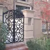 wrought iron gate design,villa metal gate industrial iron gates,spider web design iron gate