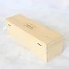 Unique Design Handmade Wooden Wine Packing Box Wooden Box for Wine Pine Wood Champagne Box for Package