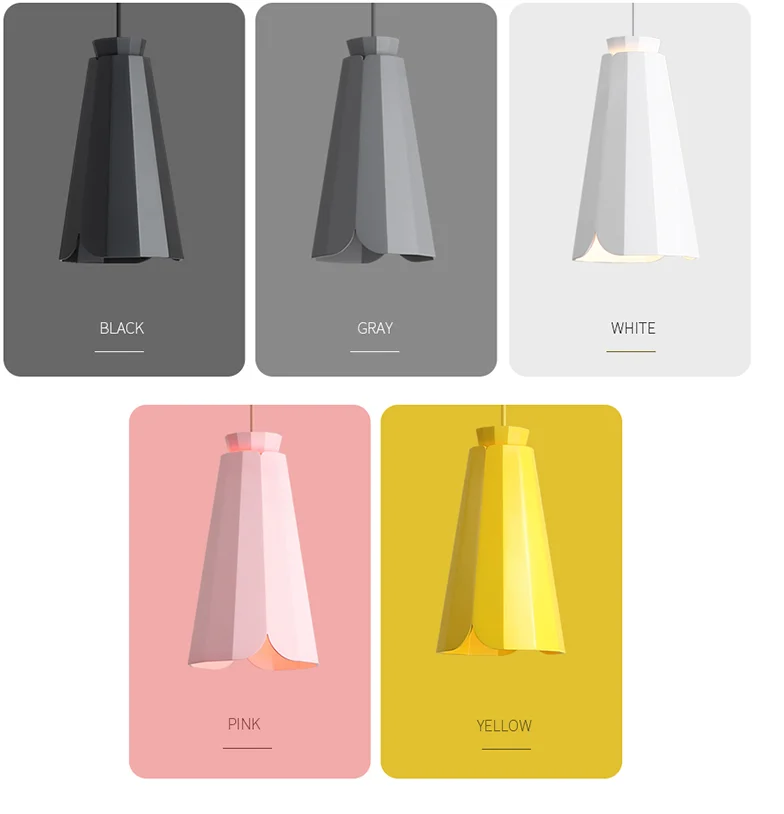 Nordic bedroom bedside simple decorative lamp dining room acrylic single head dining table chandelier