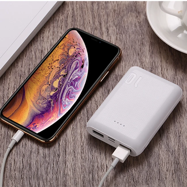 2019 Newest Trending Hot Product Micro USB External Battery Mini PowerBank 10000mAh Led Light Power Bank - ANKUX.COM