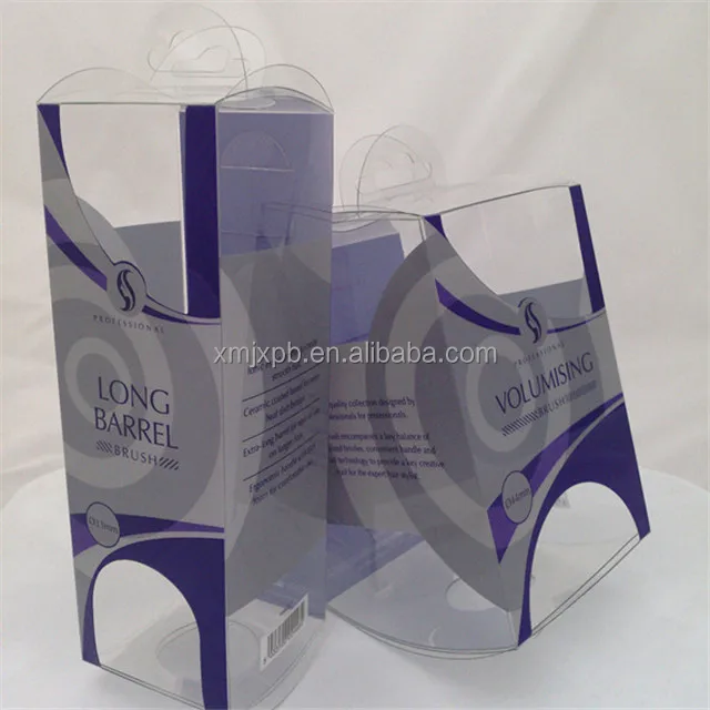 comb clear plastic packaging boxes wholesale