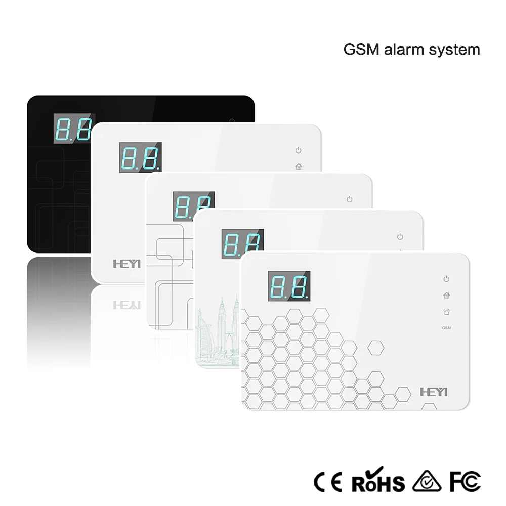 GSM Module Home Alarm system Safe House Burglar Alarm System with Mobile Phone Display - ANKUX.COM