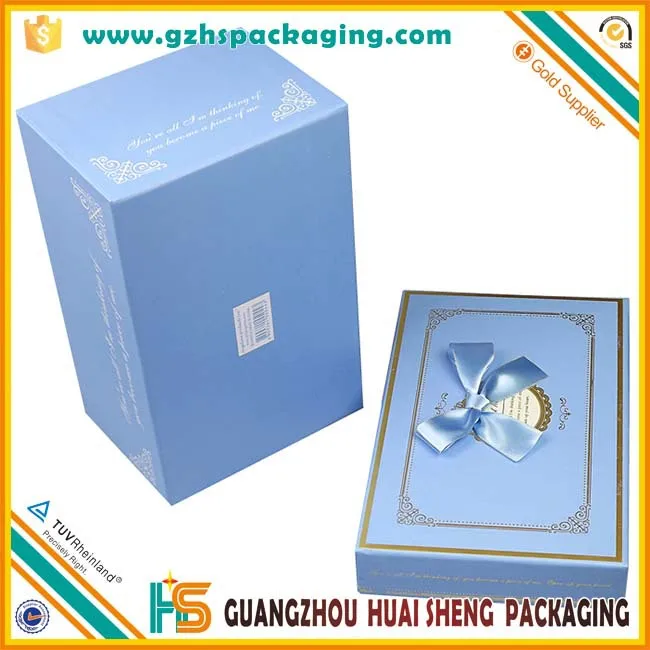 lid and bottom custom printed paper gift box packaging for shoes