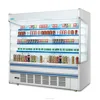 Multi deck open face refrigerator