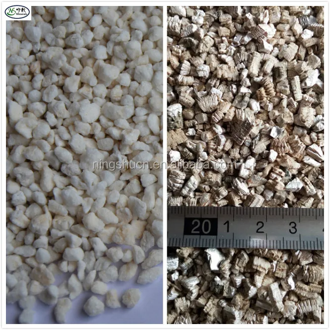 Potting Soil & Growing Medium Expanded Perlite and Vermiculite for Garden Nursery , Clay Soil