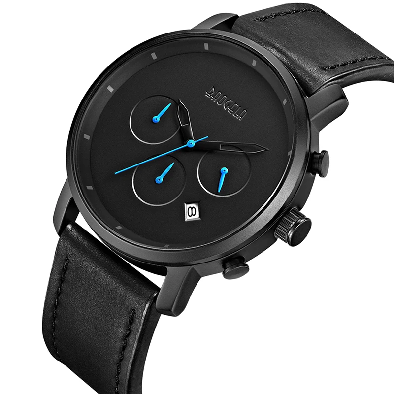 BAOGELA Chronograph Mens Watches Top Brand Luxury Leather Strap fashion Sports Quartz Wrist Watches Multifunction Wristwatch
BAOGELA Chronograph Mens Watches Top Brand Luxury Leather Strap fashion Sports Quartz Wrist Watches Multifunction Wristwatch