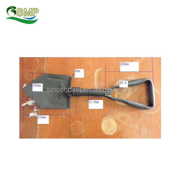 function of mini stainless steel folding handle spade shovel