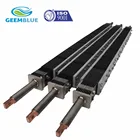 Water electrolysis machine tubular brine electrolyzer for water treatment systems