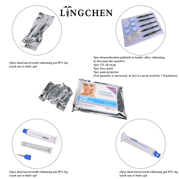 広州lingchen最高のプロフェッショナル歯科歯ホワイトニング製品卸売歯ホワイトニングキット用販売 問屋・仕入れ・卸・卸売り