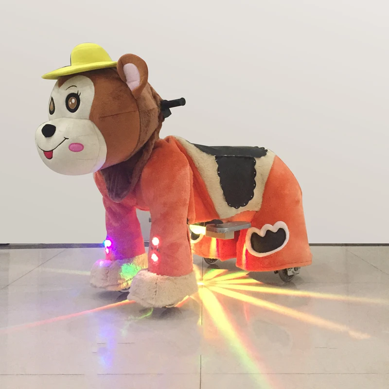 Ridefun Popüler pil kumandalı elektrikli oyuncak hayvan sürme/yürüyüş hayvan oyuncak araba