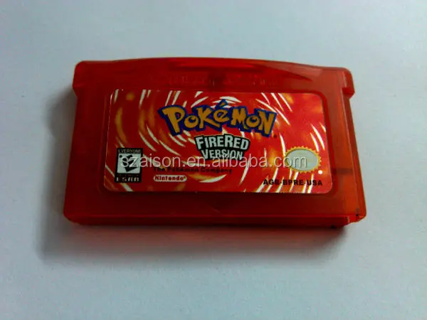 

Hot Sale For Pokemon GBA Games: Emerald, Fire Red, Leaf Green, Ruby and Sapphire for GBA Game