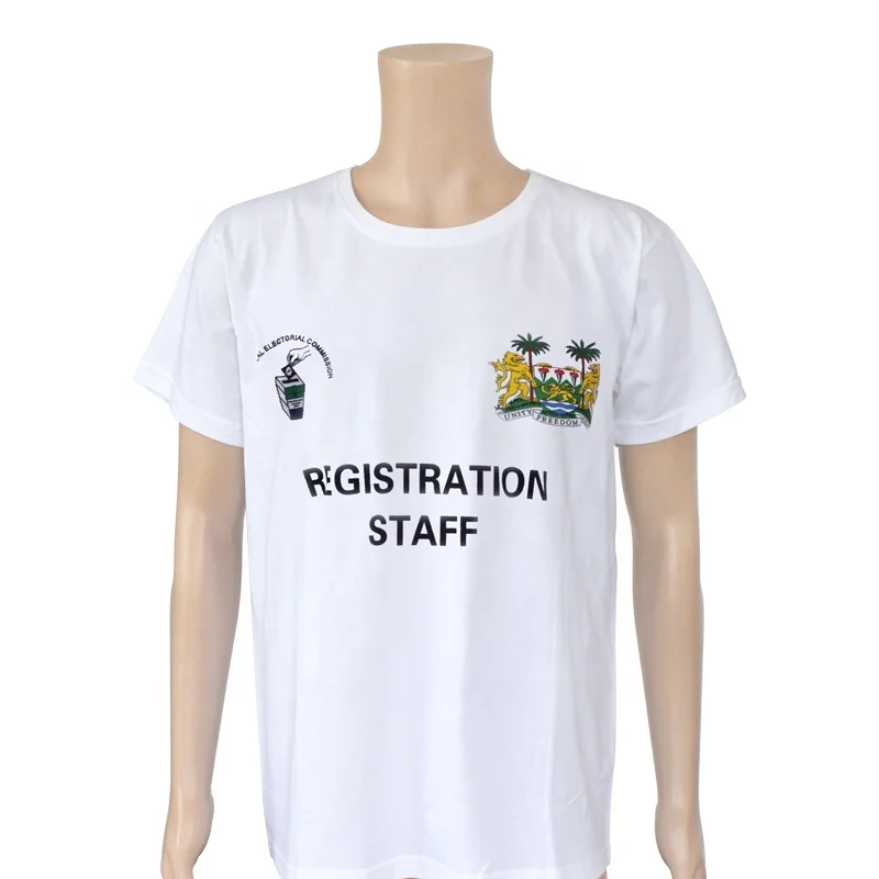 custom made cheap plain 50% cotton 50% polyester t shirt for men, White
custom made cheap plain 50% cotton 50% polyester t shirt for men, White