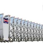 Electro Mechanical Automatic Mechanical Folding fence Automatic folding gate