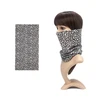 Fashion leopard seamless face mask head scarf bandana for sun protection