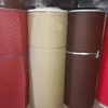 custom leather + sponge+xpe +kading bottom 3d car mat material rolls
