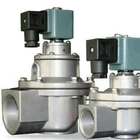right angle threaded electromagnetic solenoid pulse valve